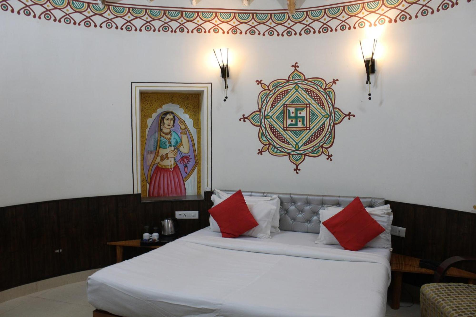 Hotel Vijayvargiya Dhani Bikaner Rum bild